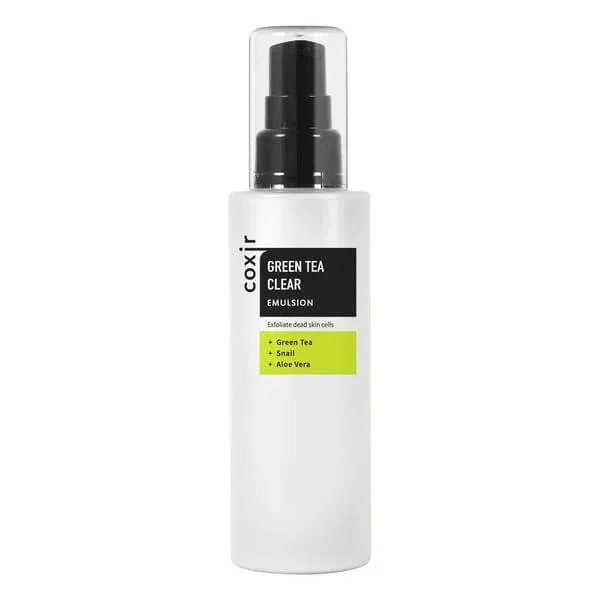 Coxir Green Tea Clear, emulsie cu extract de ceai verde, 100 ml — preț și oferte