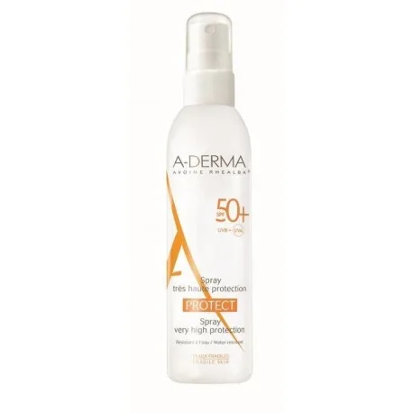 Spray pentru piele sensibila cu SPF 50+ A-Derma Protect, A-Derma | 200 ml PIERRE FABRE — preț și oferte