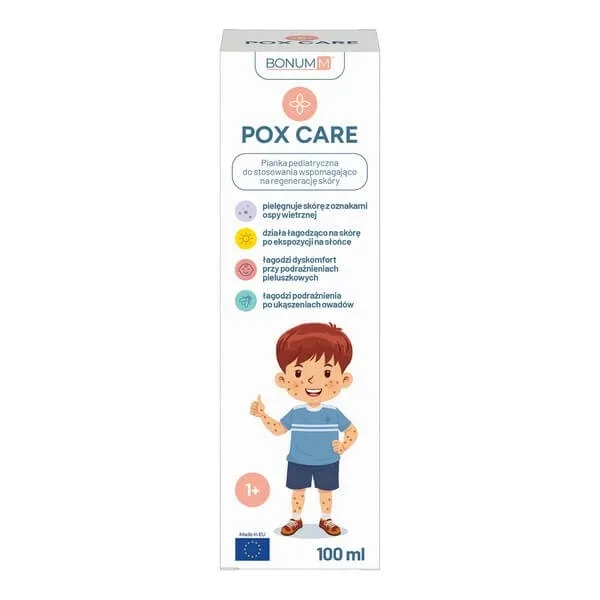Pox Care, spumă, pediatric, 100 ml — preț și oferte