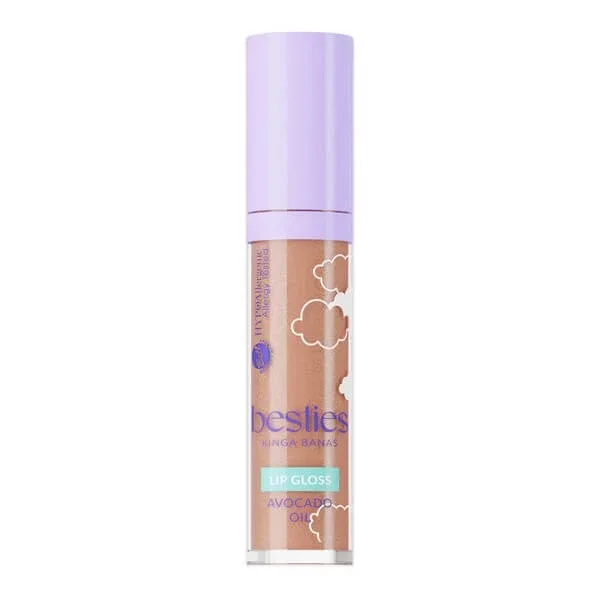 Bell Hypoallergenic x Besties Lip Gloss, luciu de buze hipoalergenic, 01 Dreamy Nude, 4.3 g — preț și oferte