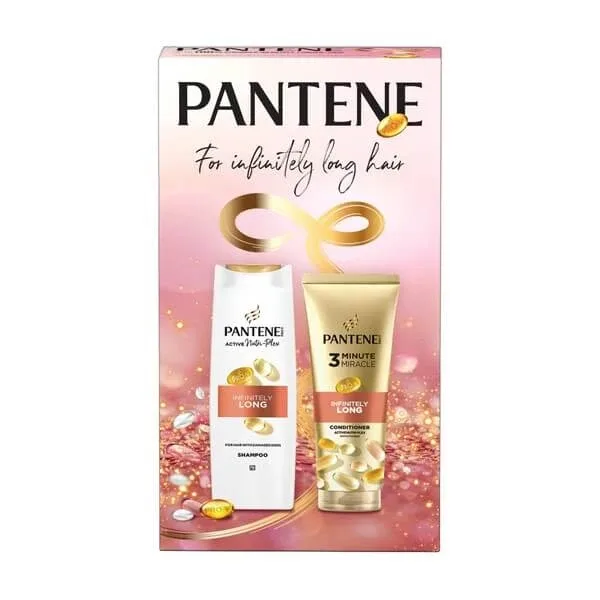 Kit șampon Pantene Infinitely Long 400 ml + balsam 220 ml — preț și oferte