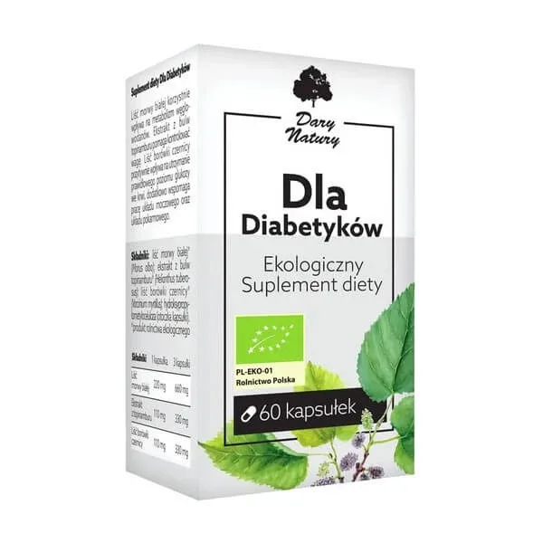 Pentru diabetici Supliment alimentar organic, 60 buc. — preț și oferte