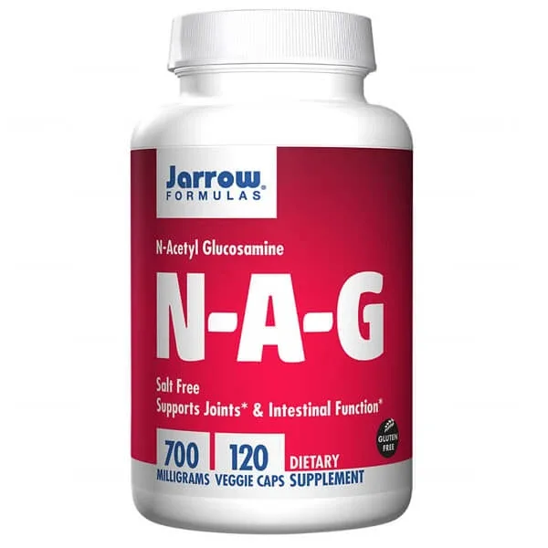 Jarrow Formulas N-A-G, N-acetilglucosamină 700 mg , 120 capsule — preț și oferte