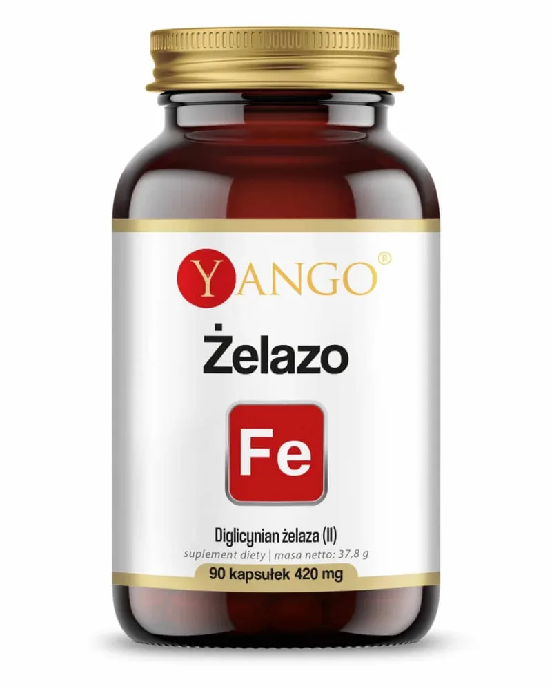 Fier (fier III diglicinat) 90 capsule Yango — preț și oferte