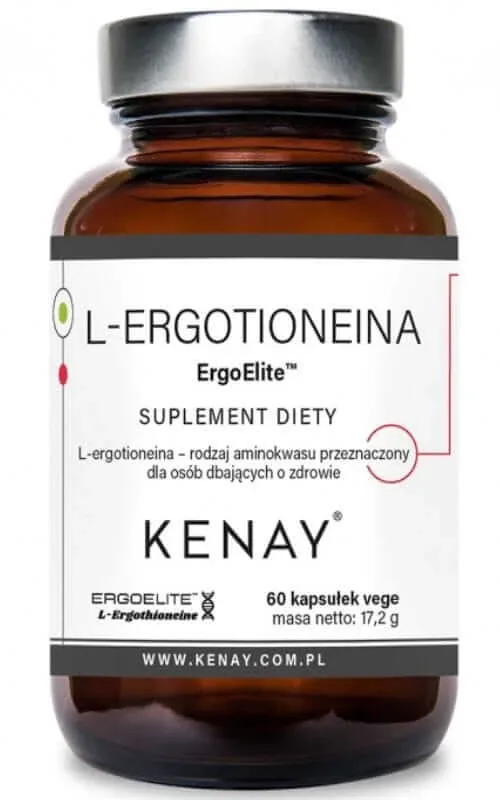 L-ergotioneină ErgoElite 60 capsule vegetale Kenay — preț și oferte
