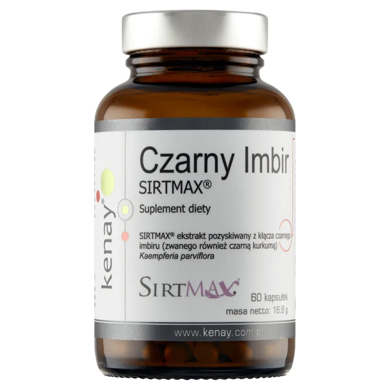 Kenay Black Ginger Sirtmax, 60 capsule — preț și oferte