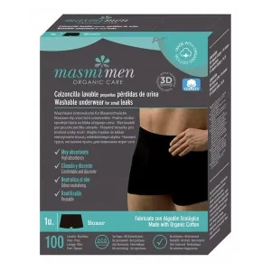 Masmi Men Organic Care, Boxeri pentru bărbați pentru incontinență, mărimea M, 1 buc.