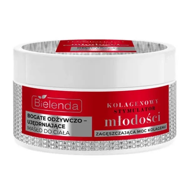 Bielenda Collagen Youth Stimulator, unt de corp bogat, hrănitor și întăritor, 200 ml — preț și oferte