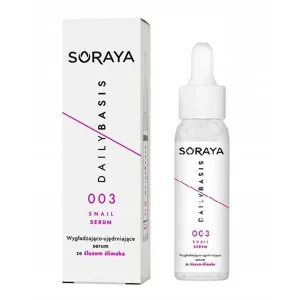 Soraya Daily Basis 003 Snail, ser netezitor și întăritor cu mucus de melc, 30 ml