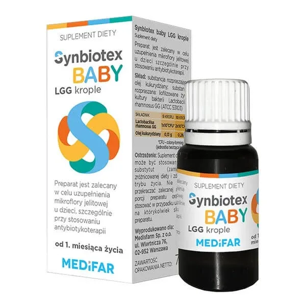 Synbiotex Baby LGG picături, 7 ml — preț și oferte