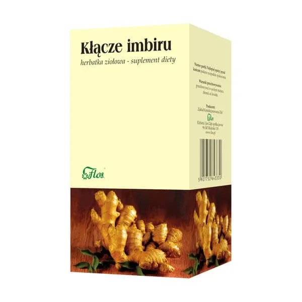Flos Rizom de ghimbir, ceai de plante în pliculețe, 1,5 g x 25 buc. — preț și oferte