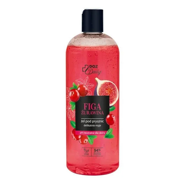 DOZ Daily, gel de duș, Fig Cranberry, 500 ml — preț și oferte