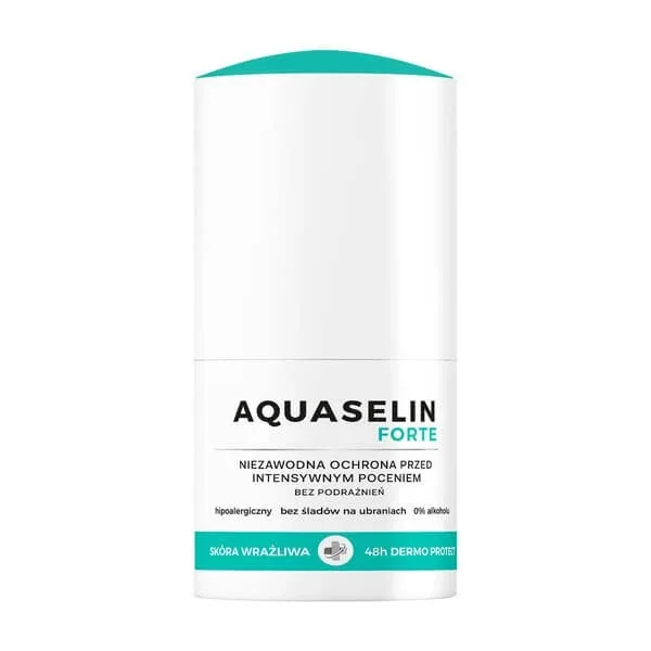 Aquaselin Forte, antiperspirant împotriva transpirației intense pentru pielea sensibilă, 50 ml — preț și oferte