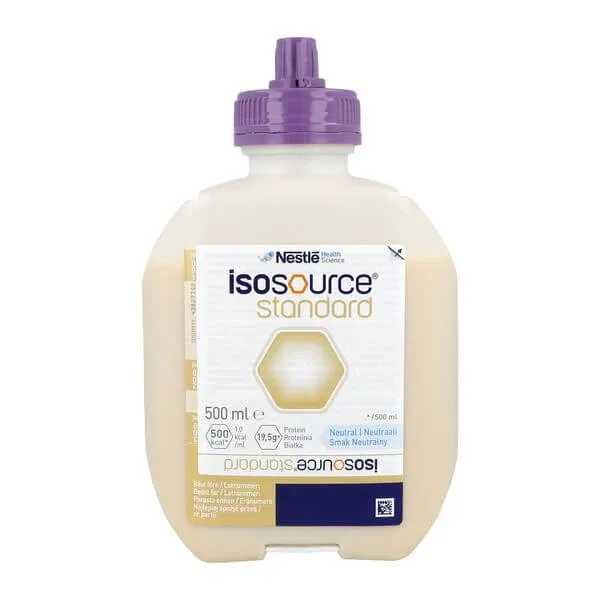 Isosource Standard, lichid, aromă neutră, 500 ml — preț și oferte