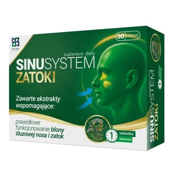Prima Pharma Sinusystem Zatoki, comprimate, 30 buc. — preț și oferte