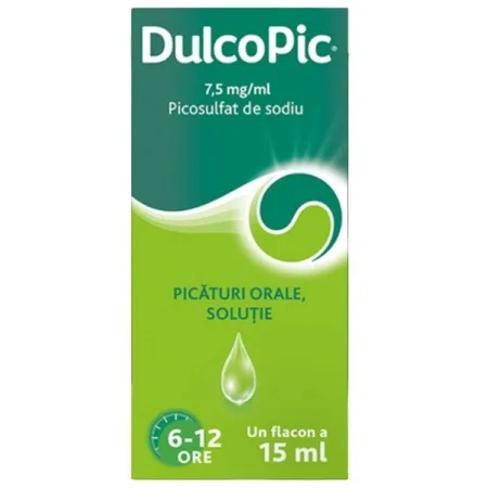Dulcopic 7,5mg/ml picaturi orale solutie, 15ml, Opella OPELLA HEALTHCARE RO — preț și oferte