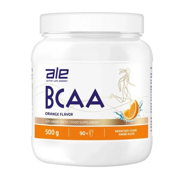 ALE BCAA Orange Flavor, pulbere, 500 g — preț și oferte