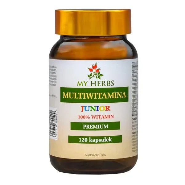 My Herbs Multivitamin Junior, capsule, 120 buc. — preț și oferte