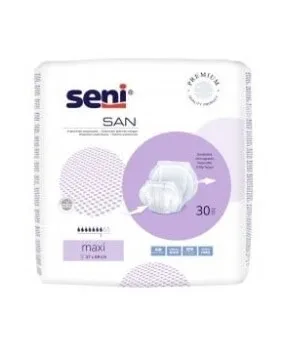 Seni San scutece anatomice maxi, 30 buc - Viață lungă! — preț și oferte