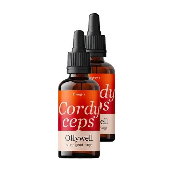Set de 2 x Ollywell BIO Cordyceps, picături, 30 ml — preț și oferte