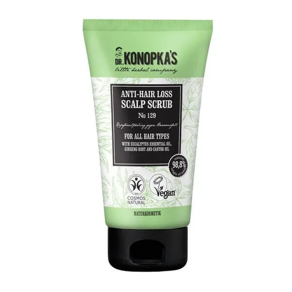 Dr.Konopka's, scrub pentru scalp împotriva căderii părului pentru toate tipurile de păr, 150 ml Dr. KONOPKA'S — preț și oferte