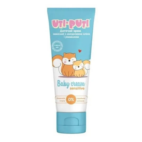 Uti-Puti, cremă de protecție pentru copii cu ulei de migdale și mușețel, 75 ml — preț și oferte