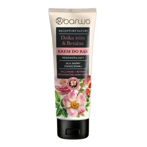 Barwa Receptury Nature, cremă regenerantă pentru mâini, Wild Rose &amp; Betaine, 100 ml