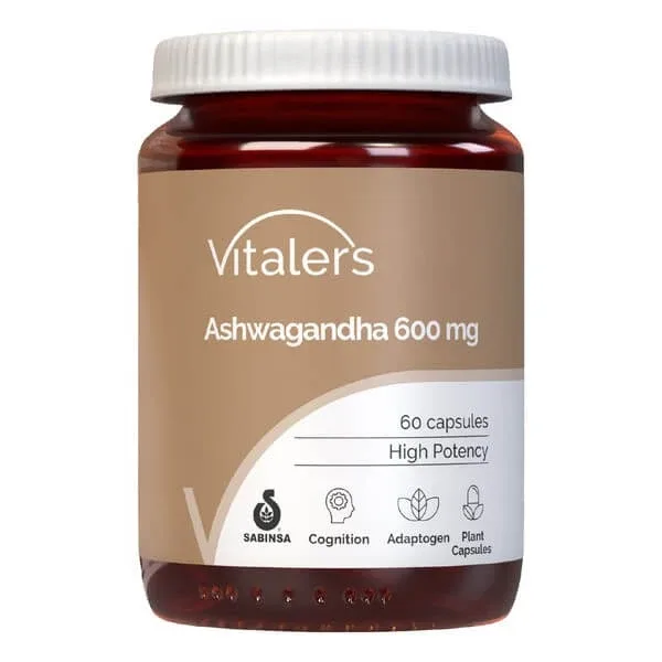 Vitalers Ashwagandha 600 mg, capsule, 60 buc. — preț și oferte