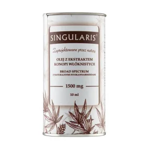 Singularis spectru larg de fibre de cânepă extract de ulei, 10ml