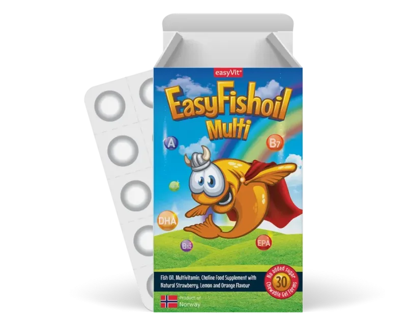Easy FishOil Multi pentru copii, Ropharma | 30 comprimate masticabile — preț și oferte