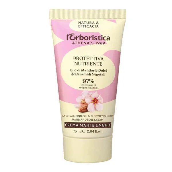 L'Erboristica, cremă de mâini și unghii cu ulei de migdale dulci, 75 ml L'Erboristica — preț și oferte