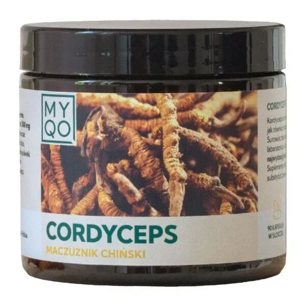 MYQO Cordyceps sinensis Caprifoi chinezesc, capsule, 90 buc. — preț și oferte