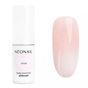 NEONAIL Baby Boomer Airbrush White, lac de unghii cu atomizor, alb, 5 g
