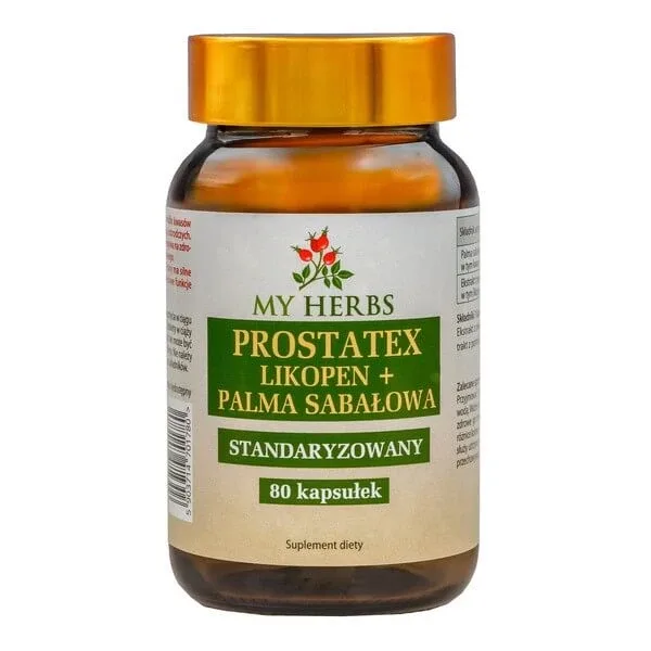 My Herbs Prostatex Licopen + Sabal Palm, capsule, 80 buc. — preț și oferte