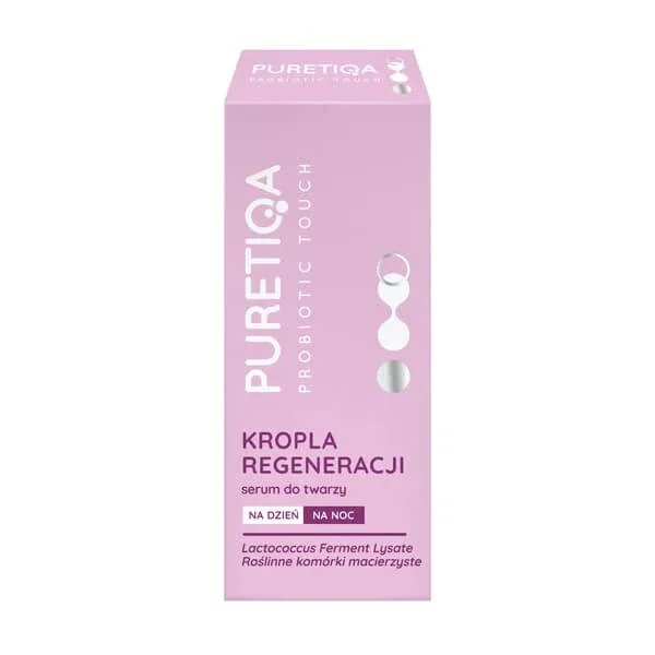 Puretiqa Probiotic Touch Regeneration Drop, ser facial probiotic, 15 ml — preț și oferte
