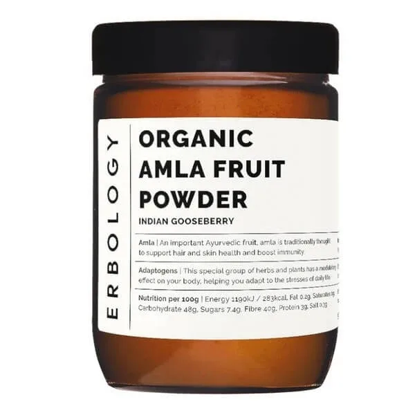 Erbology pulbere organică de fructe Amla, 90 g — preț și oferte
