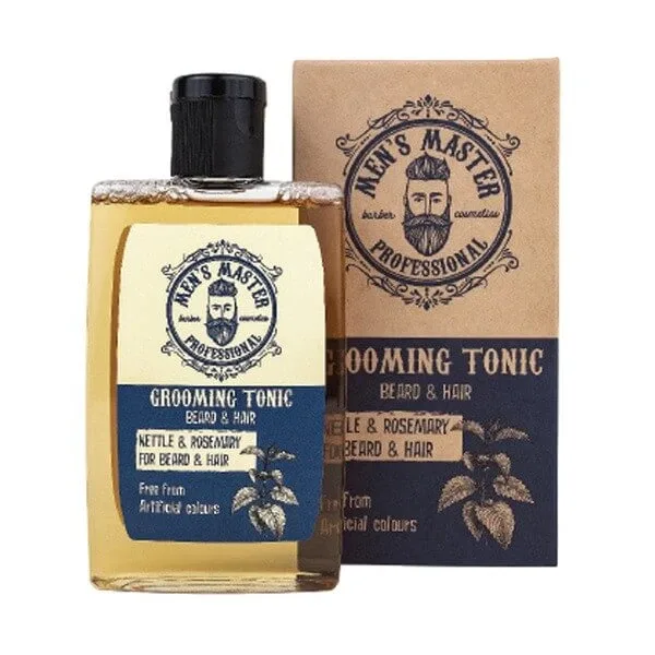 Men's Master Professional Blue Label, tonic pentru îngrijirea bărbii și părului, 120 ml Men's Master — preț și oferte