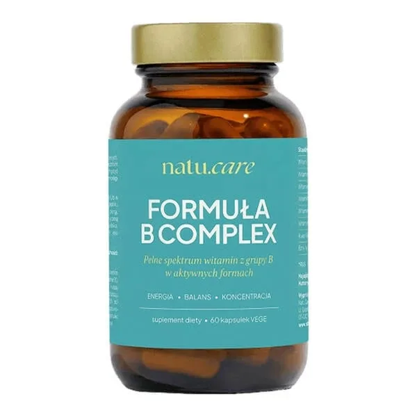 Natu Care Formula B Complex, capsule, 60 buc. — preț și oferte