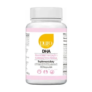 Puro Omega Omega-3 DHA pentru femeile însărcinate și care alăptează, capsule, 60 buc.