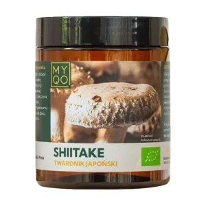 MYQO BIO Shiitake lemn de esență tare japonez, pulbere, 100 g