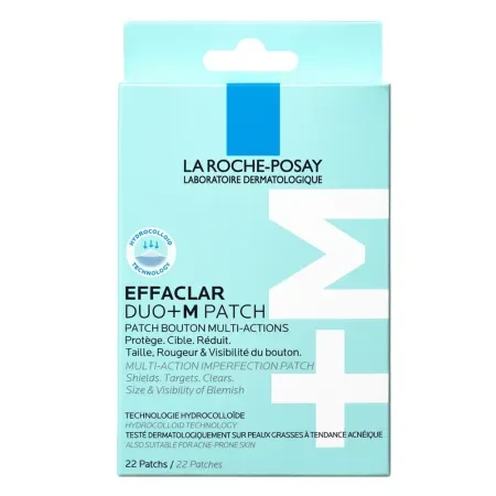 EFFACLAR DUO+ M PLASTURI ANTI-ERUPTII CUTANATE 22BUC LA ROCHE POSAY — preț și oferte