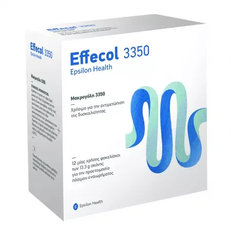 Effecol 3350, Epsilon Health | 12 plicuri — preț și oferte