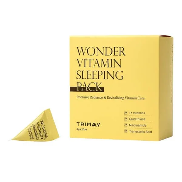 Trimay Wonder Vitamin Sleeping Pack, mască de noapte revitalizantă, 3 g x 20 buc. — preț și oferte