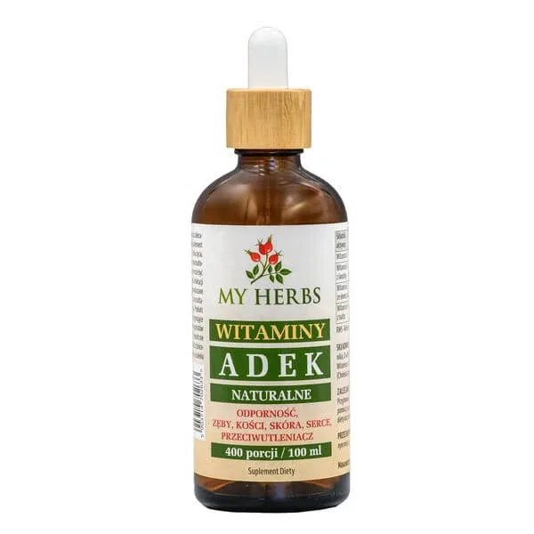 My Herbs Vitamine A D E K, picături, 100 ml — preț și oferte