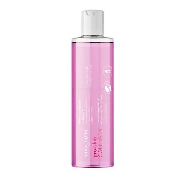 Miraculum Pro-Skin Colagen, tonic cu ulei de semințe de struguri, 200 ml — preț și oferte