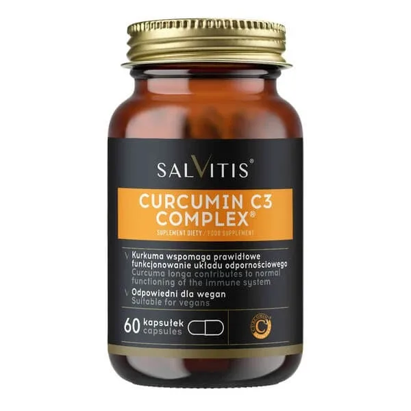 Salvitis Curcumin C3 Complex, capsule, 60 buc. — preț și oferte