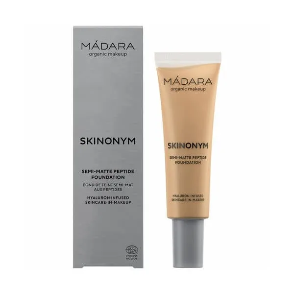 Madara, Skinonym, Fond de ten semi-mat peptid, #50 Nisip auriu, 30 ml — preț și oferte