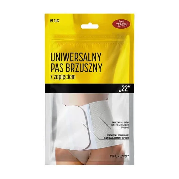 Ms Teresa, centură abdominală universală cu cataramă, mărimea M, înălțime 22 cm, 1 buc. — preț și oferte
