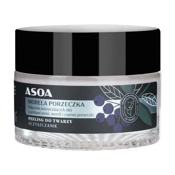 Asoa, scrub facial cu caise și coacăze, 50 ml — preț și oferte