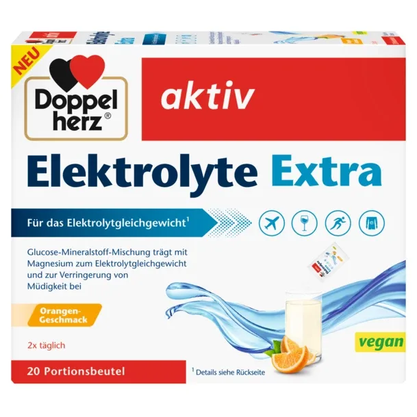 Electroliti Extra, Doppelherz Aktiv | 20 plicuri — preț și oferte
